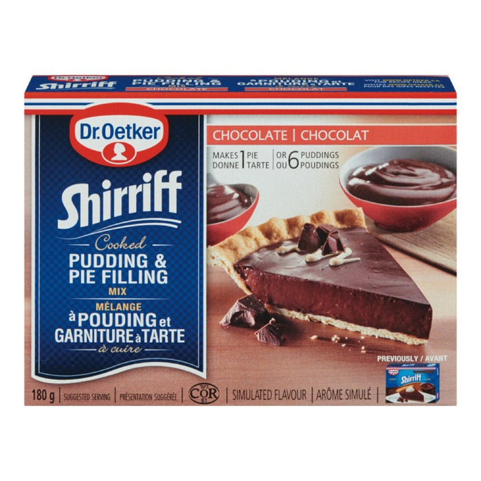 SHIRRIFF GARNITURE TARTE CHOCOLAT  180 G