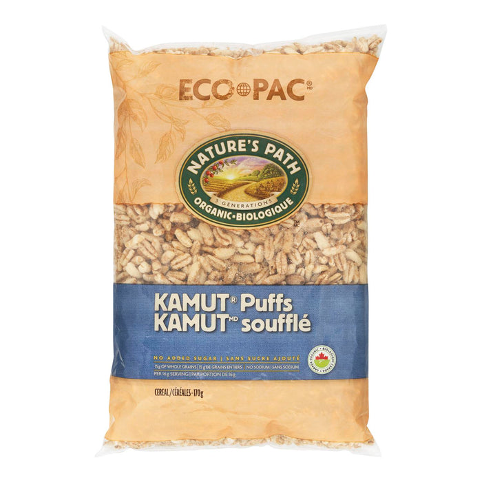 NATURES PATH CEREALES KAMUT SOUFFLE BIOLOGIQUE, 170 G