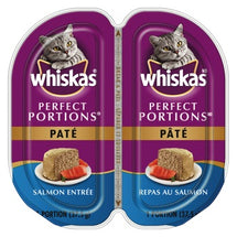 WHISKAS, PERFECT PORTIONS SALMON MEAL PIE, 2 X 37.5 G