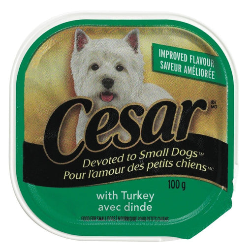 CESAR NOURRITURE CHIEN DINDE 100 G