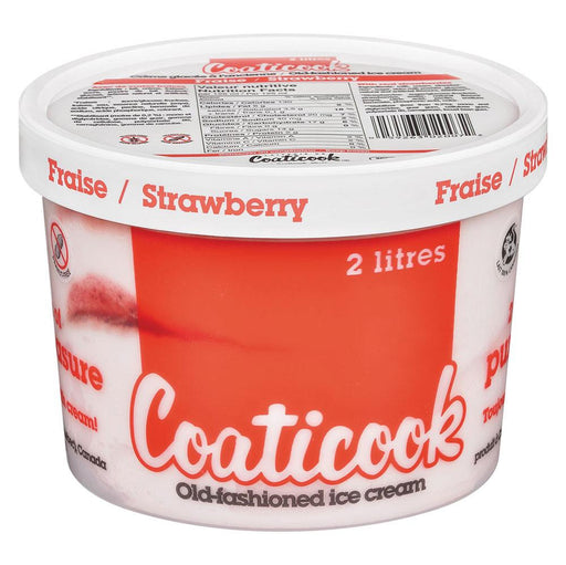 COATICOOK CRÈME GLACÉE FRAISE 2 L