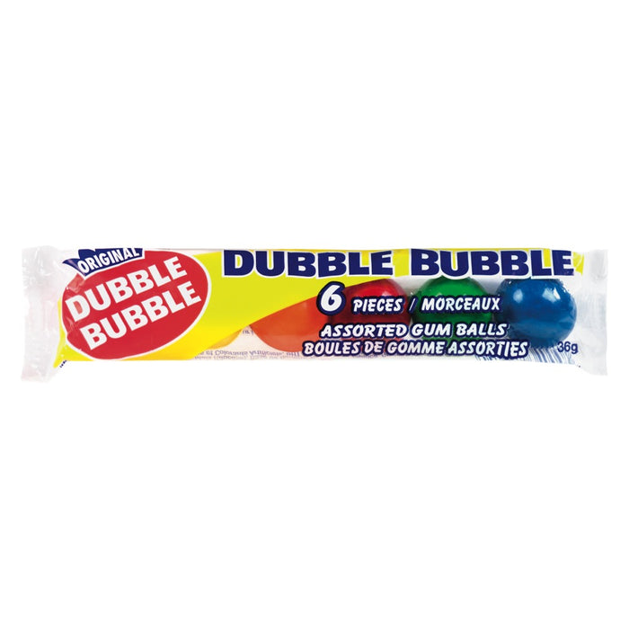 DOUBLE BUBBLE, GOMMES À  MÂCHER ASSORTIES, 36 G