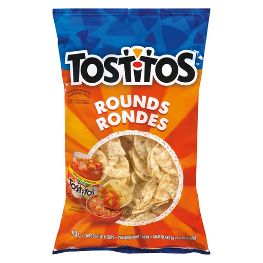 TOSTITOS, TORTILLA RONDES PETITES BOUCHÉES, 90 G