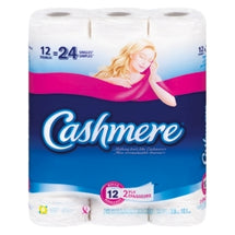 CASHMERE, DOUBLE THICKNESS TOILET PAPER, 12 UNITS