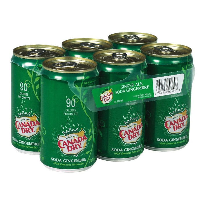 CANADA DRY SODA GINGEMBRE 6x222 ML