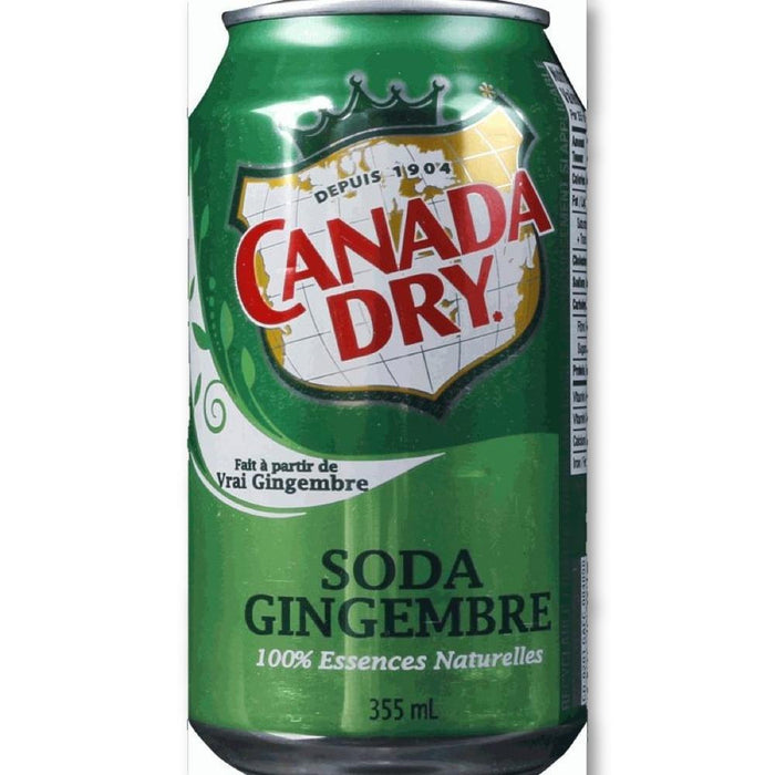 CANADA DRY SODA GINGEMBRE 355 ML