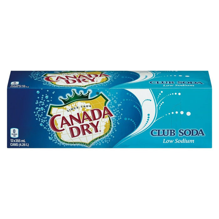 CANADA DRY SODA CLUB 12x355 ML