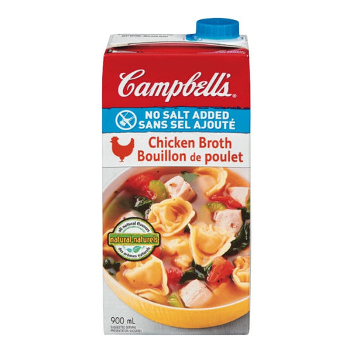 CAMPBELL BOUILLON POULET SANS-SEL 900 ML