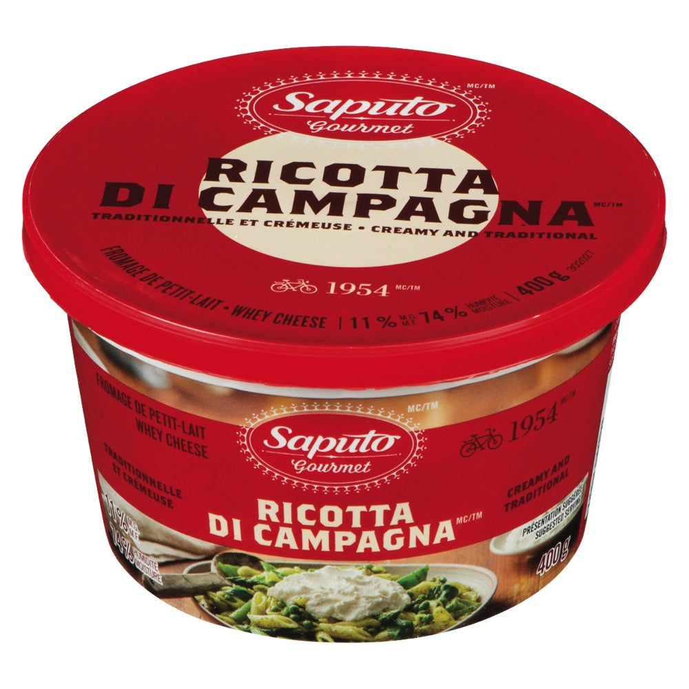 SAPUTO, RICOTTA DI CAMPAGNA, 400 G — Marché Nuvo