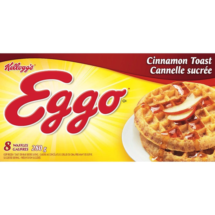 KELLOGG'S EGGO GAUFFRE CANNELLE SUCRE  280 G
