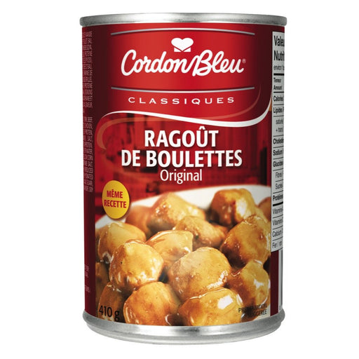 CORDON BLEU RAGOÛT BOULETTE 410 G