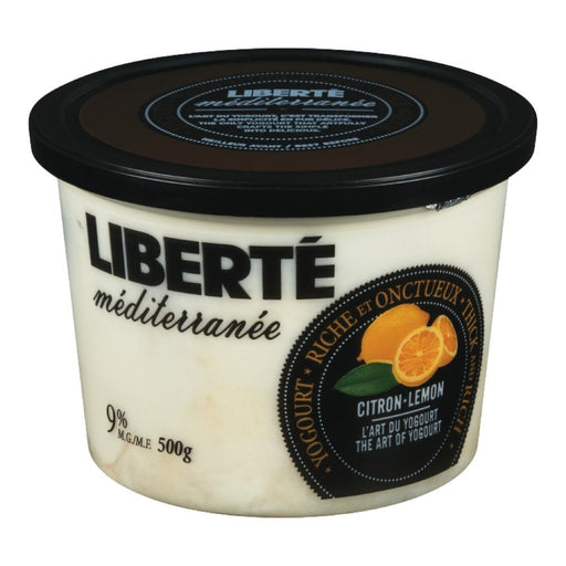 LIBERTÉ YOGOURT MEDITERANNEE CITRON 500 G