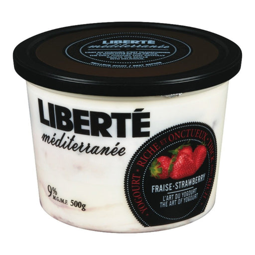 LIBERTÉ YOGOURT MEDITERRANEE FRAISE 500 G