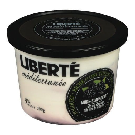 LIBERTÉ YOGOURT MEDITERRANE MURE SAUVAGE 500 G