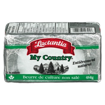 LACTANTIA BEURRE NON SALÉ  454 G