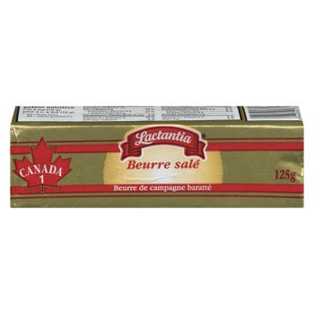 LACTANTIA BEURRE SALÉ 125 G