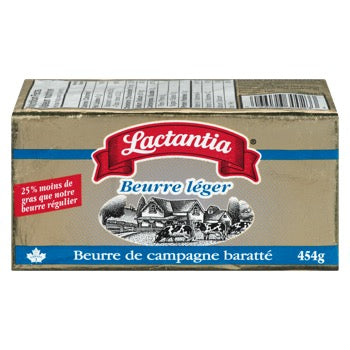 LACTANTIA, BEURRE SALÉ LÉGER, 454 G