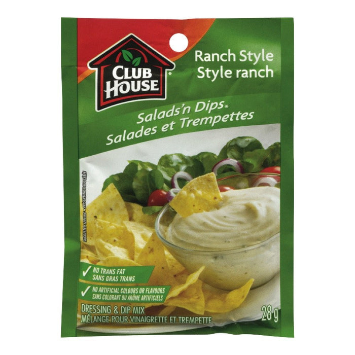 CLUB HOUSE SALADE TREMPETTE RANCH  28 G