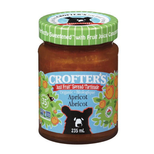 CROFTERS TARTINADE ABRICOT BIO 235 ML