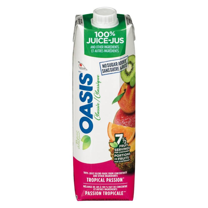 OASIS JUS PASSION TROPICAL 960 ML