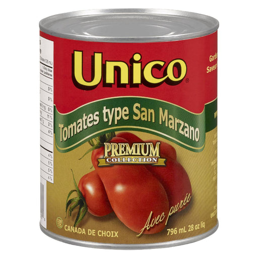 UNICO PREMIUM TOMATES TYPE SAN MARZANO 796 ML