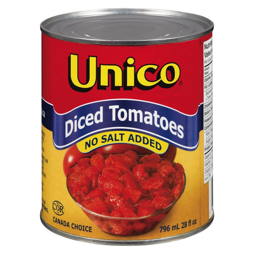 UNICO TOMATES ITALIENNE SANS SEL EN DÉS 796 ML