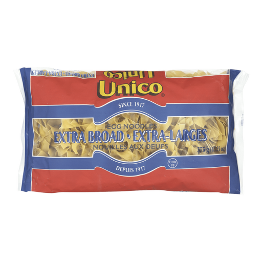 UNICO PATES NOUILLES OEUFS EXTRA LARGES 375 G