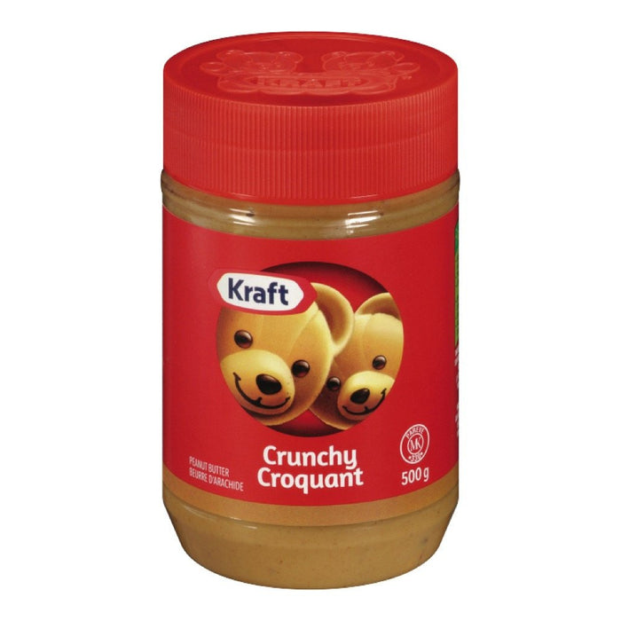 KRAFT BEURRE D'ARACHIDE CROQUANT 500 G