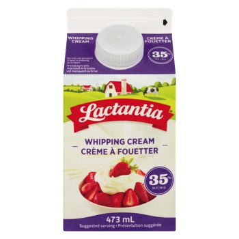 LACTANTIA CRÈME 35% À  FOUETTÉR 473 ML