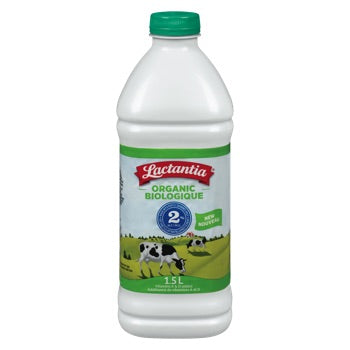 LACTANTIA, LAIT BIOLOGIQUE 2% PURFILTRE, 1.5L