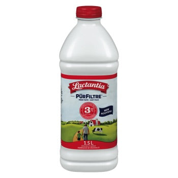 LACTANTIA, LAIT 3.25% PURFILTRE, 1.5L