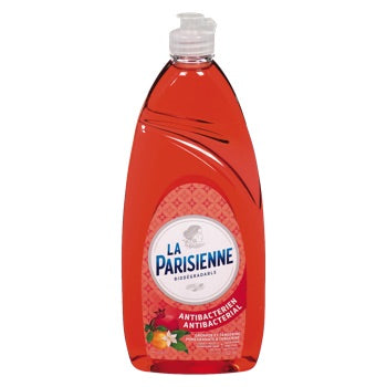 LA PARISIENNE, DÉTERGENT LIQUIDE À VAISSELLE ANTI BACTÉRIEN, 740ML