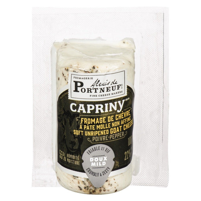 ALEXIS DE PORTNEUF FROMAGE CAPRINY POIVRE 100 G