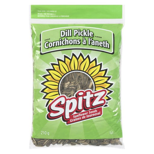 SPITZ GRAINES DE TOURNESOL CORNICHONS À  L'ANETH 210 G