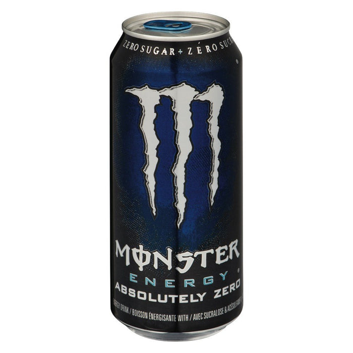 MONSTER BOISSON ÉNERGIE ABSOLUTE ZÉRO 473 ML