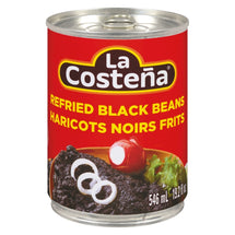 LA COSTENA, FRIED BLACK BEANS, 546 ML