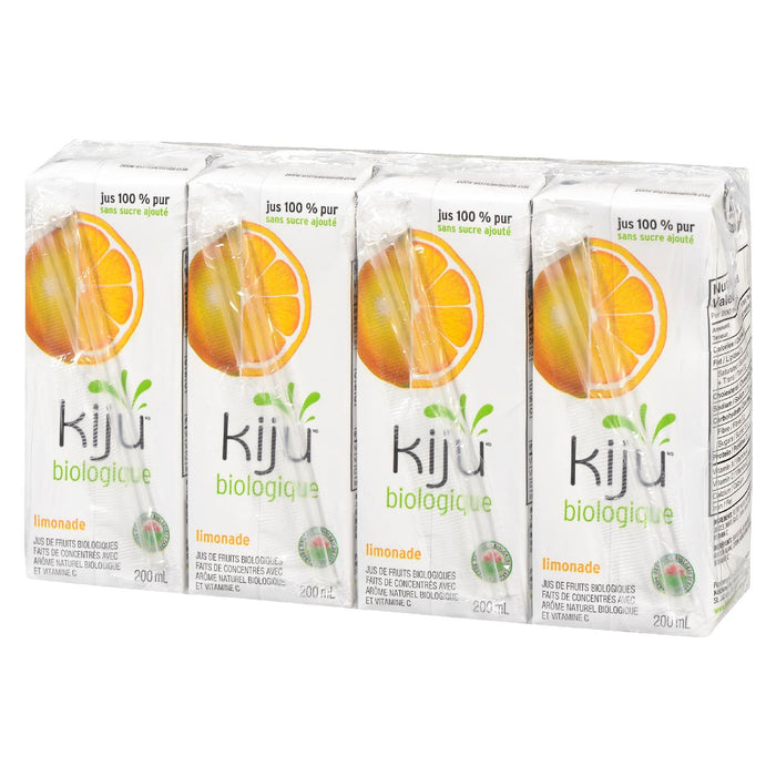 KIJU LIMONADE SANS SUCRE AJOUTE BIOLOGIQUE, 200 ML