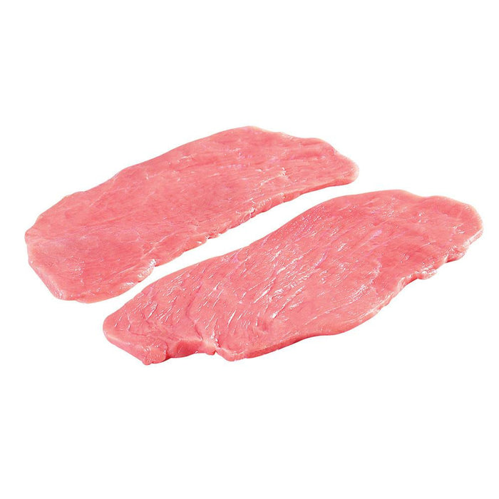 ESCALOPES DE FESSE DE VEAU DE LAIT
