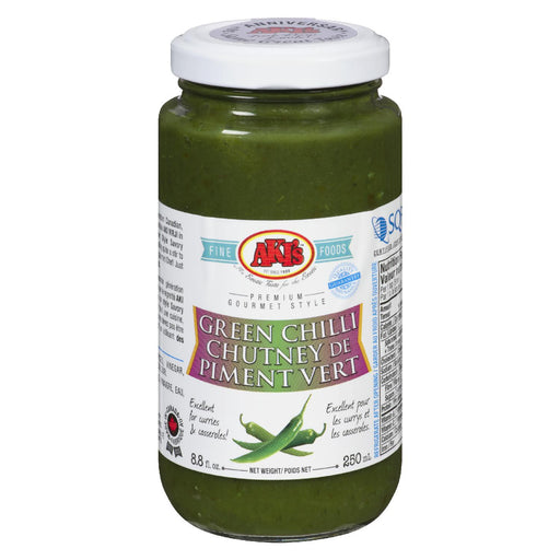 AKIS CHUTNEY PIMENT VERT 250 ML