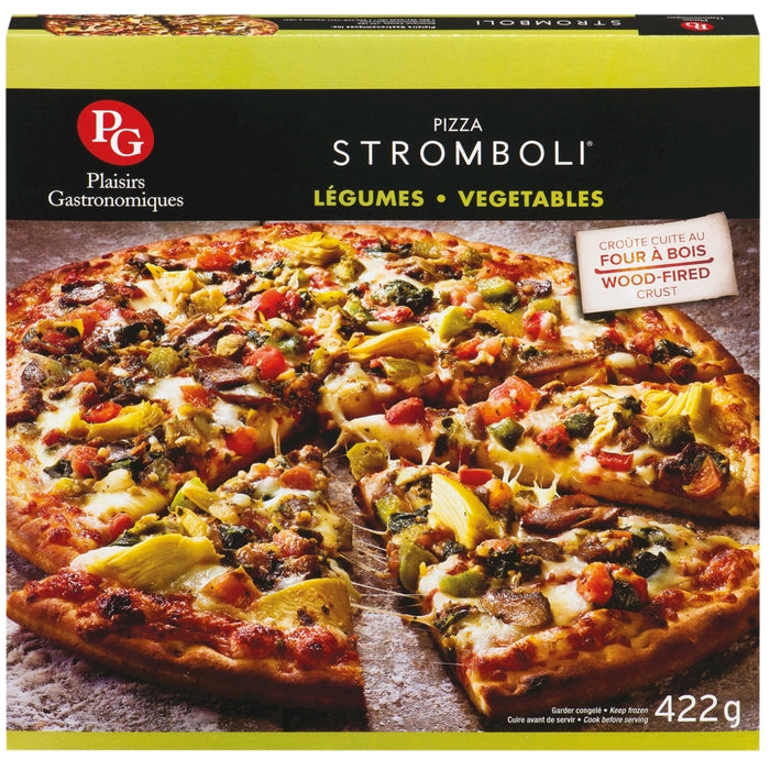 STROMBOLI, PIZZA AUX LÉGUMES, 422 G
