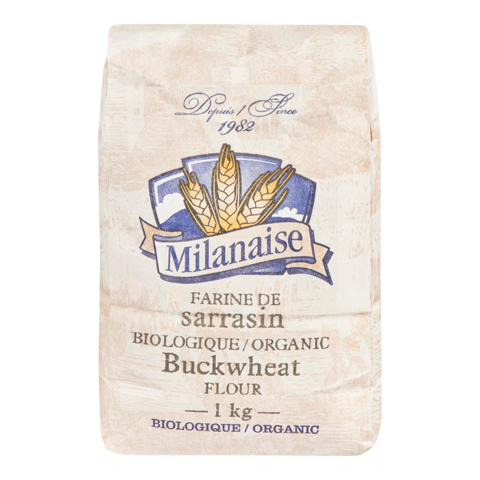 MILANISE ORGANIC SUCKWHEAT FLOUR, 1 KG