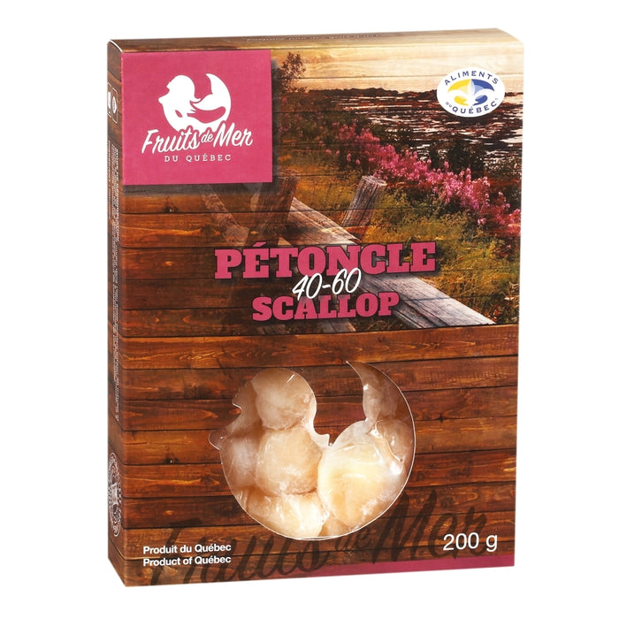 QUEBEC SEAFOOD, SMALL SCALLOPS, 340 G