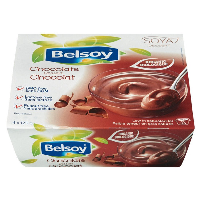 BELSOY PUDDING CHOCOLAT BIO 125 G
