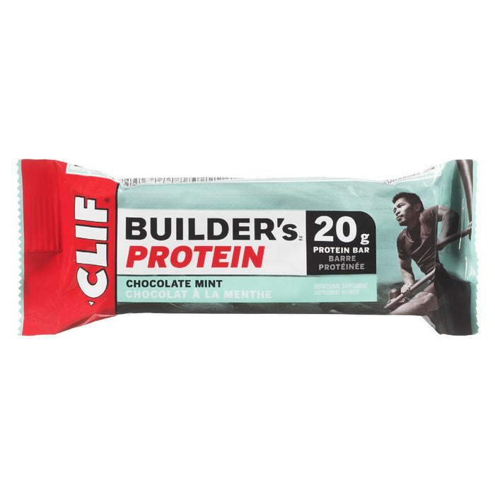 CLIF BUILDER'S MINT CHOCOLATE BAR, 68G