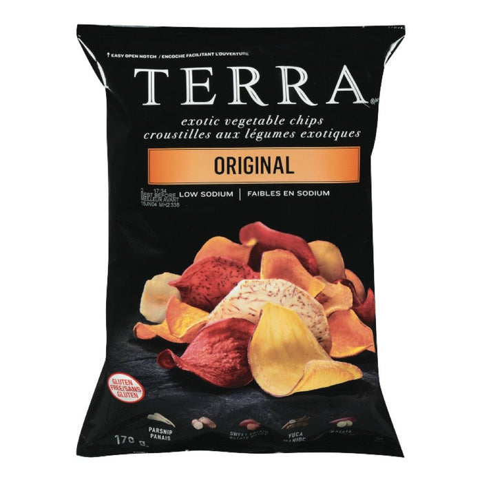 TERRA CROUSTILLES PATATES EXOTIQUE 170 G