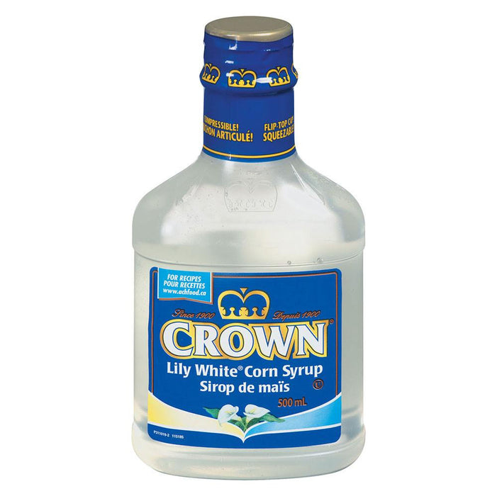 Crown Sirop de maïs blanc 2 bouteilles de 500 ml 