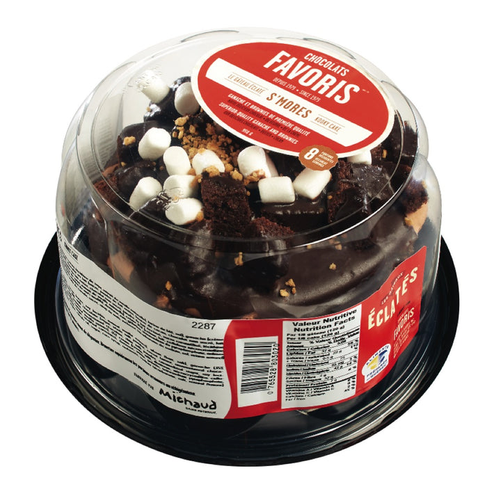 CHOCOLATS FAVORIS, GÂTEAU ÉCLATÉ S'MORES, 950 G