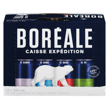 BOREALE, CAISSE EXPÉDITION, 12 X 355 ML