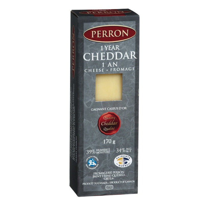 PERRON FROMAGE CHEDDAR AGE 1 AN 170 G