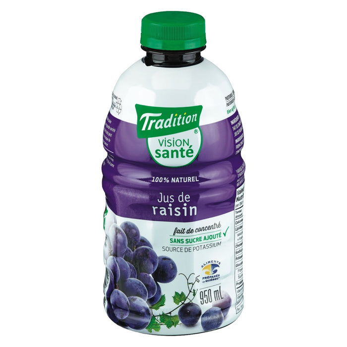 TRADITION JUS DE RAISINS BIOLOGIQUE 950ML